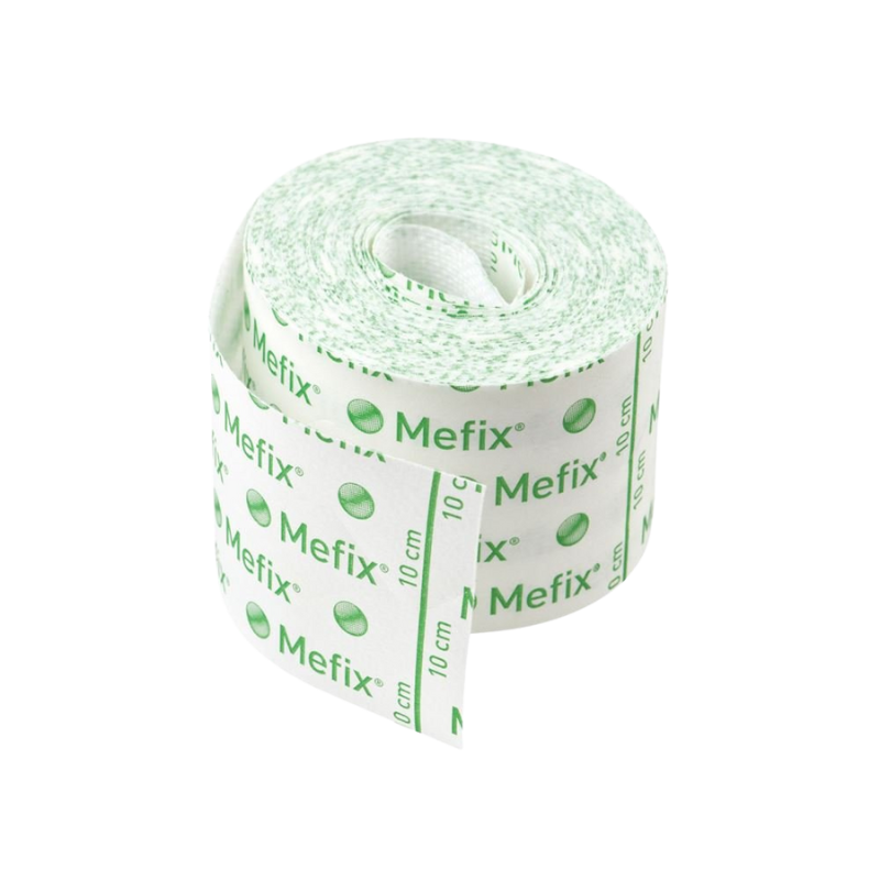 Molnlycke Mefix Self-Adhesive Fabric Tape 10cm x 10m/4in x 11 yd