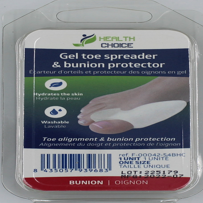 HC Gel Silicone Bunion Corrector Toe Protector Straightener Separator, Bunion Corrector & Bunion Relief Protector, Bunion Pads Cushion Bunion Protector For Men Women Kids, Big Toe