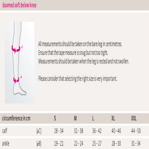 DUOMED Calf Closed Toe Compression Stocking