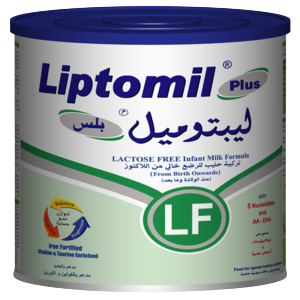 Liptomil Plus LF Lactose Free Infant Milk Formula (From Birth To 12 months) 400gm