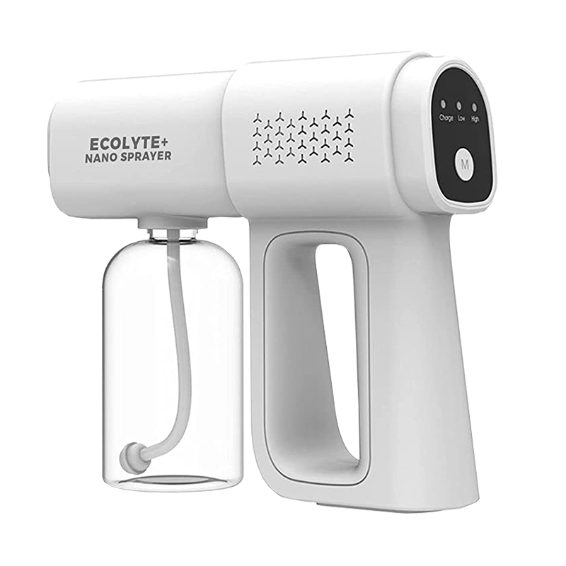 Ecolyte Nano Sprayer, Handheld Rechargeable Blue Light 380ml (Nano spray gun sanitizer)